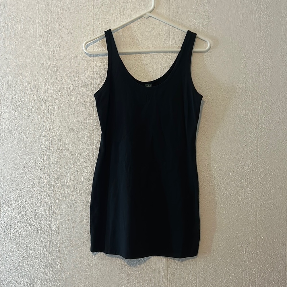 Tank top, black, mini dress